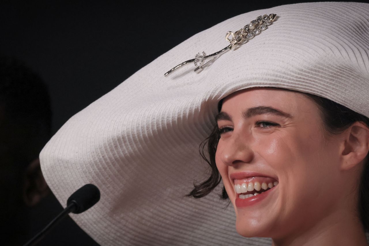 Margaret Qualley at Kinds Of Kindness Press Conference at Cannes Film Festival4